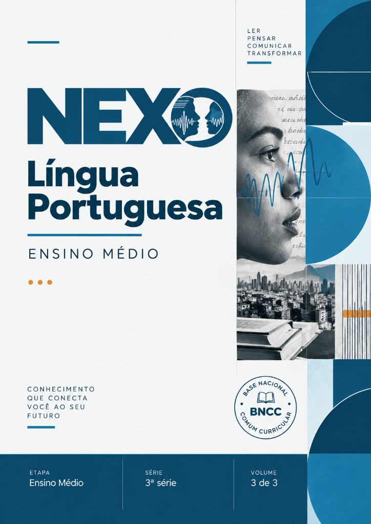 Capa — Nexo Língua Portuguesa, Ensino Médio