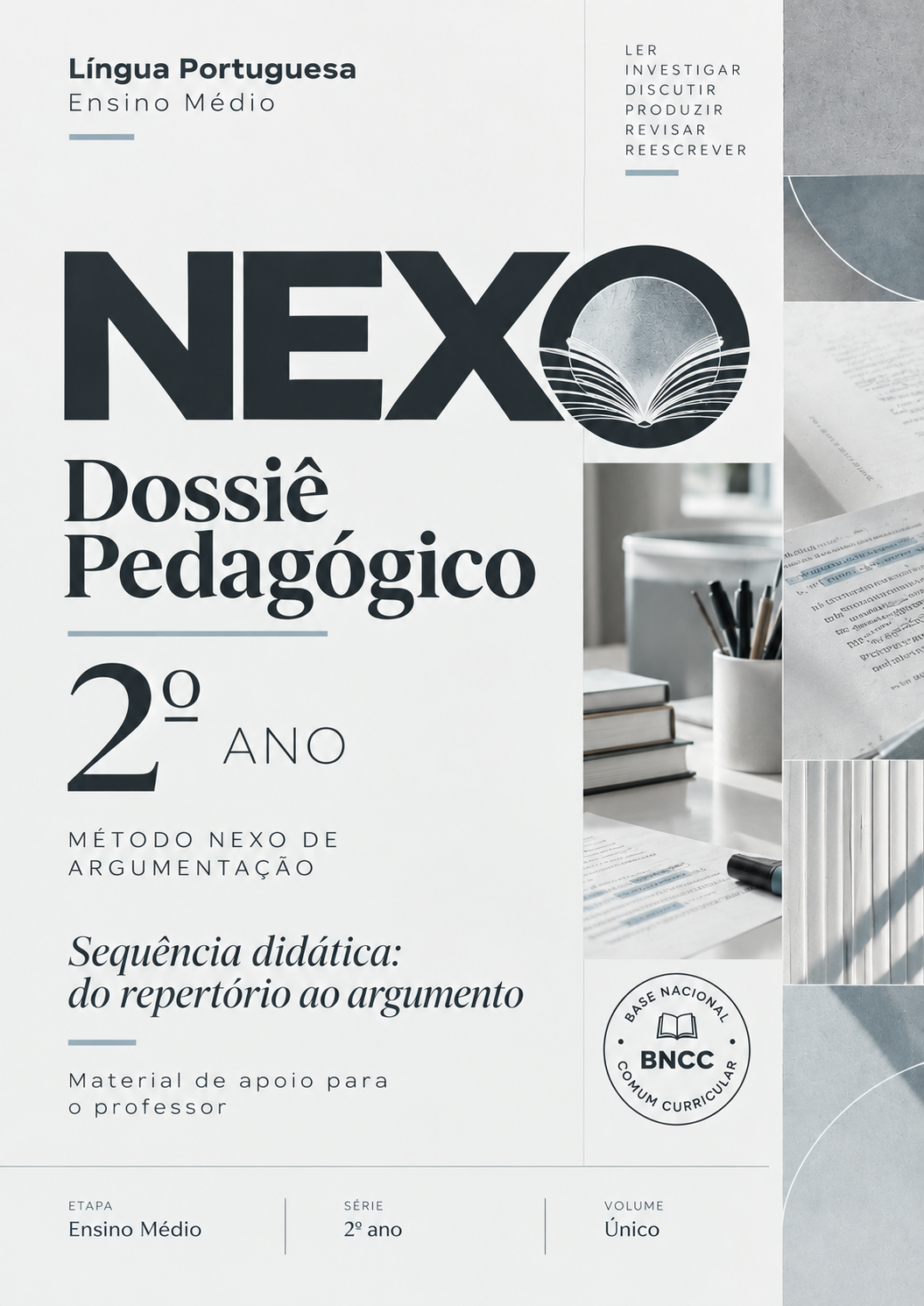 Capa — Sequência didática: do repertório ao argumento